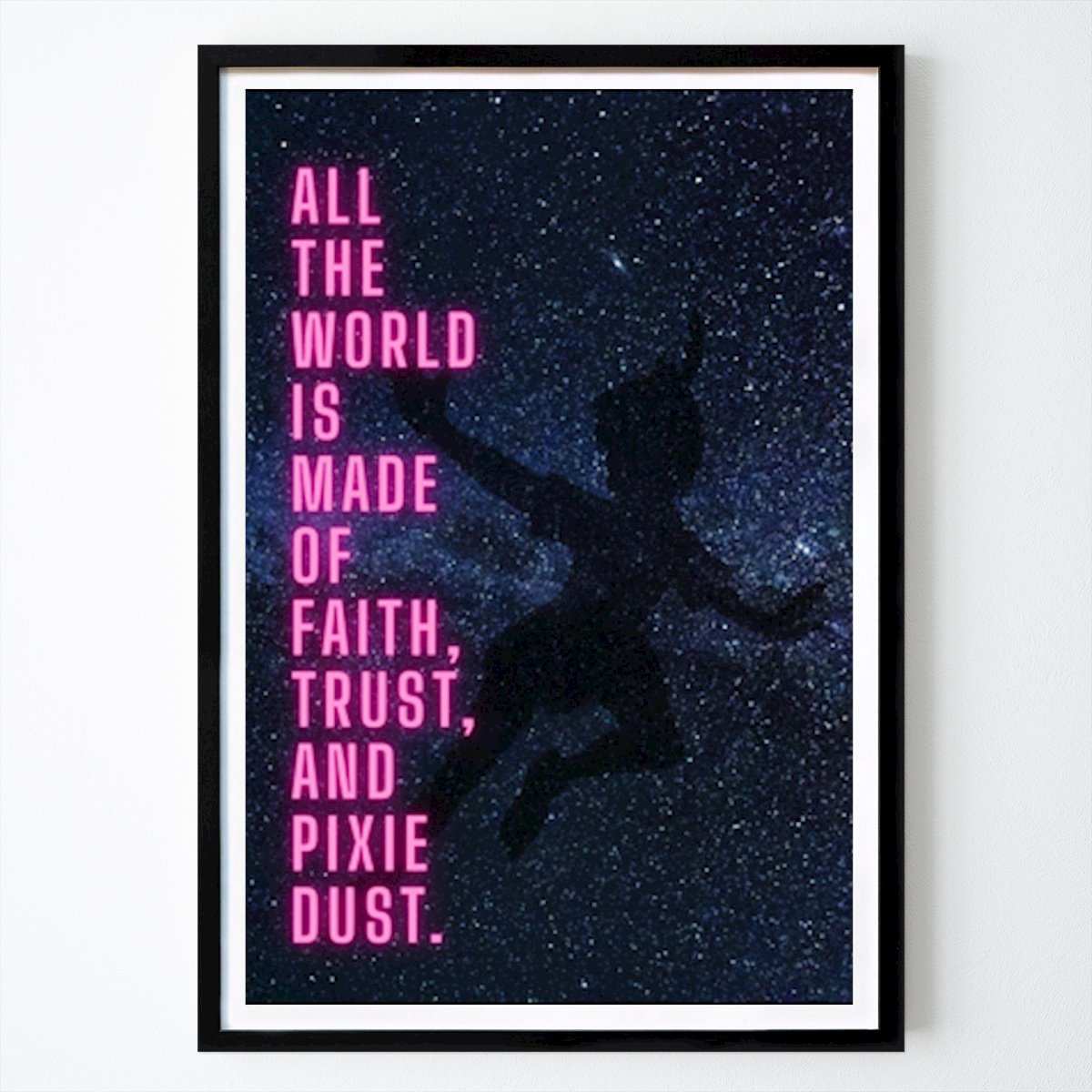 Citat & Text Poster: Peter pan pixie dust citat av Lone Wolf