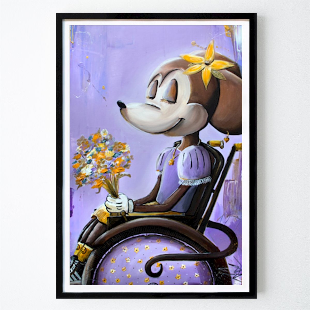 Pop Art Affiche: Lilly par Julia Hirschfeld