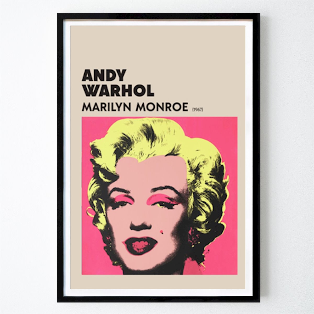 Pop Art Plakát: Andy Warhol Marilyn od The Museum Shop