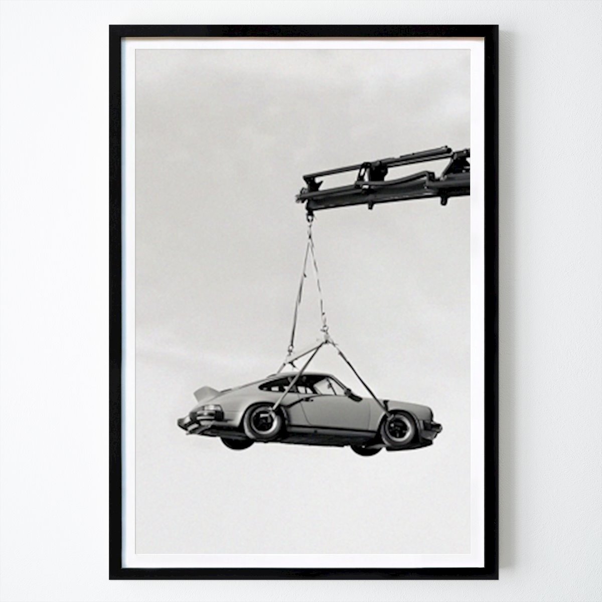 Coche Póster: Porsche 911 vintage de Kyle Walker Style Art