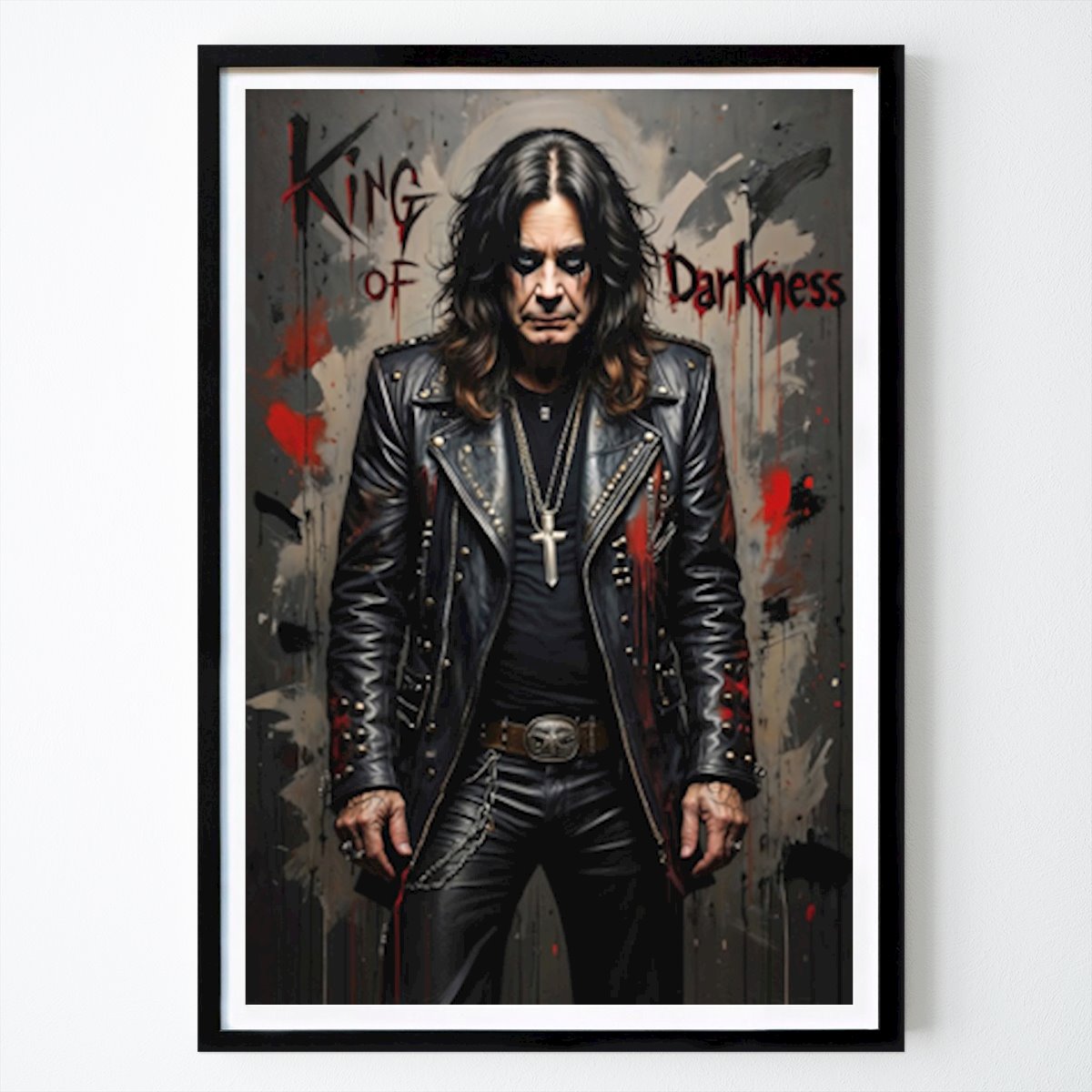 Muziek Poster: Ozzy Osbourne I van Fredrik Silverhake