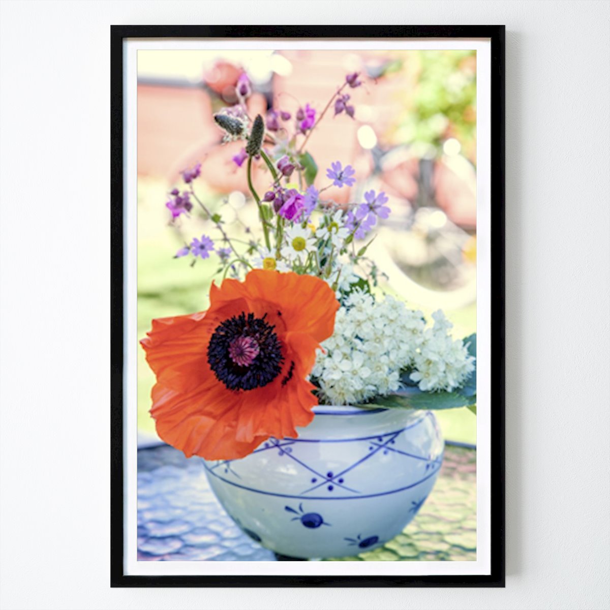 Retro & Vintage Poster: Sommerlicher Strauß von Eva Thordstein