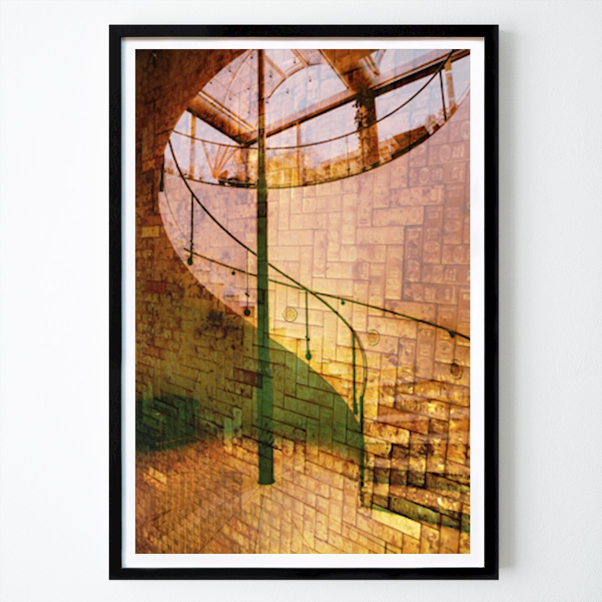 Arkitektur & Design Plakat: Spiraltrappan av Eva Thordstein