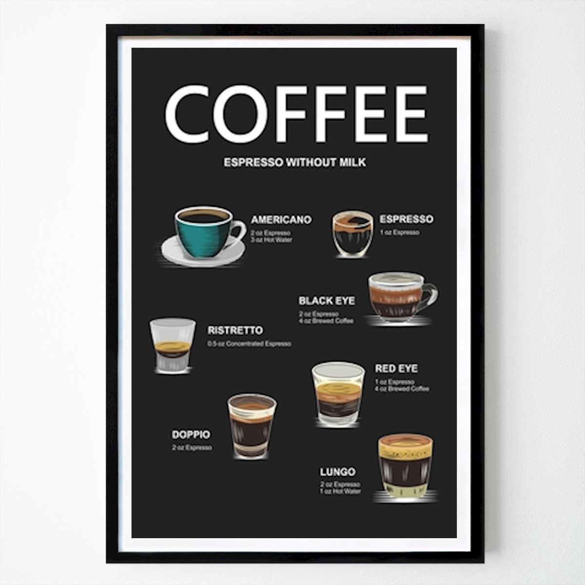 USA Poster: Espresso handrawn by Ratna Mutia Dewi