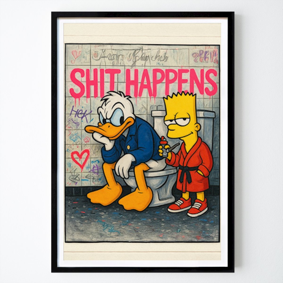 Tempo libero Poster: Succede merda di David Schloffer