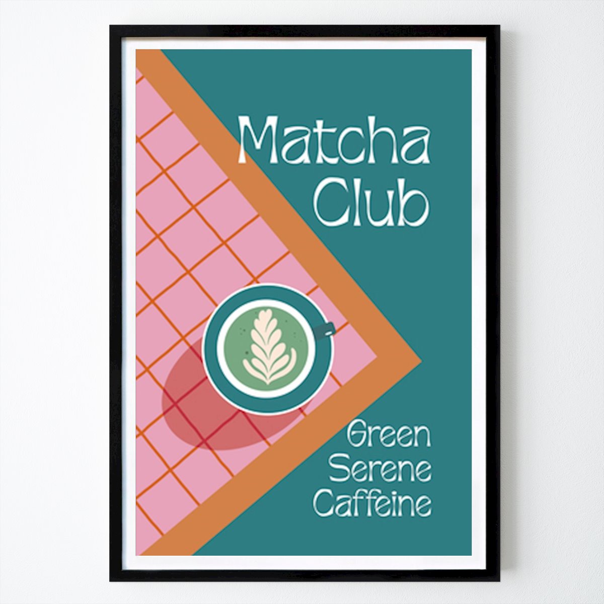 Kitchen Poster: Matcha Club Illustration by Studio Vinja