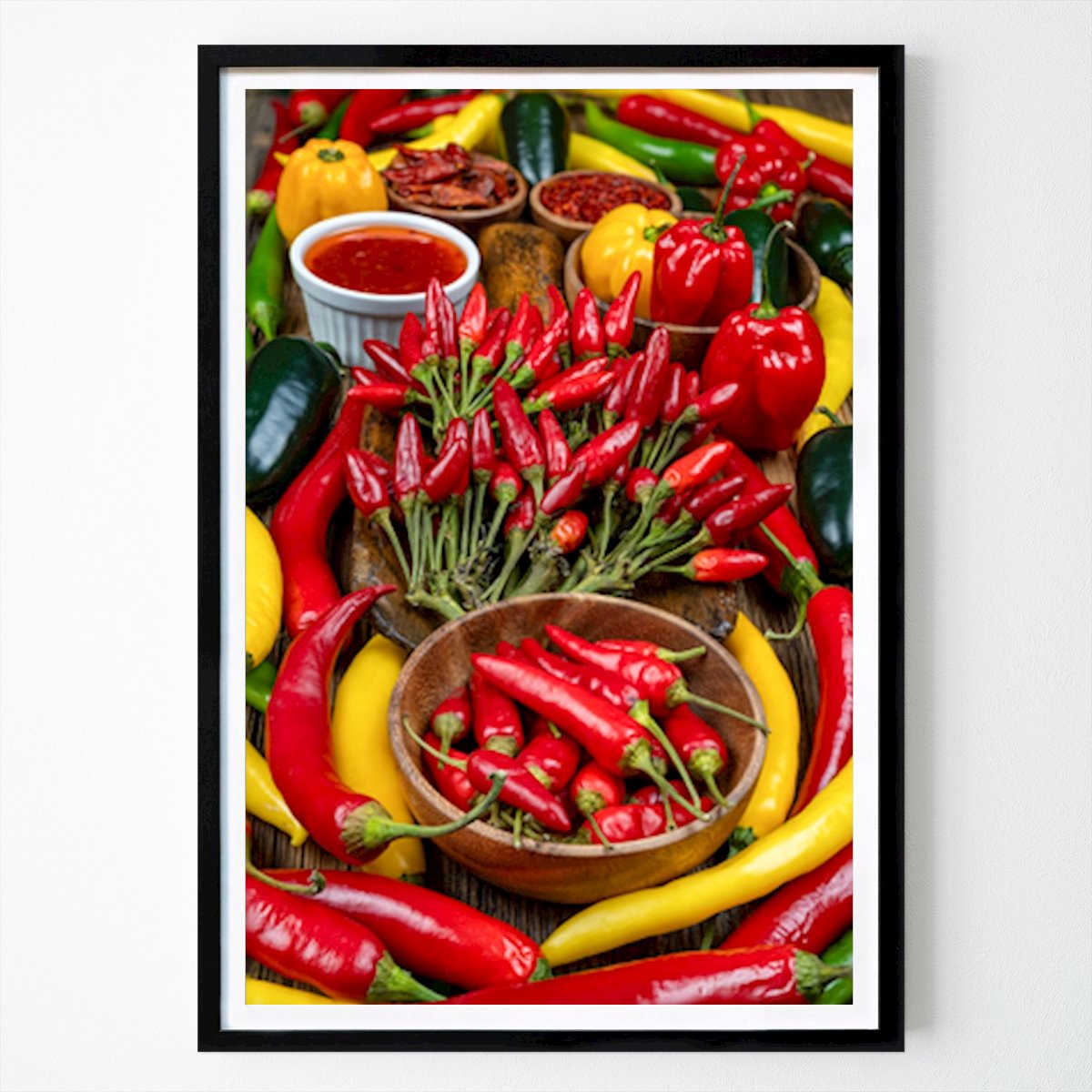 Kitchen Poster: Chili Paradise by Thomas Klee