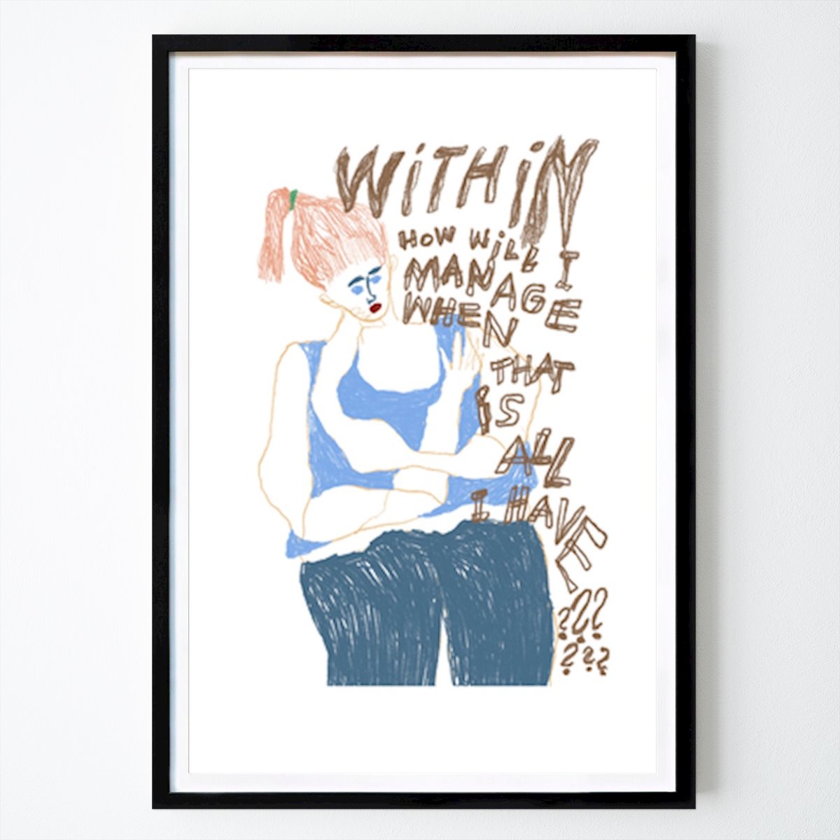 Ilustración Póster: Dentro de Jessica Pleur