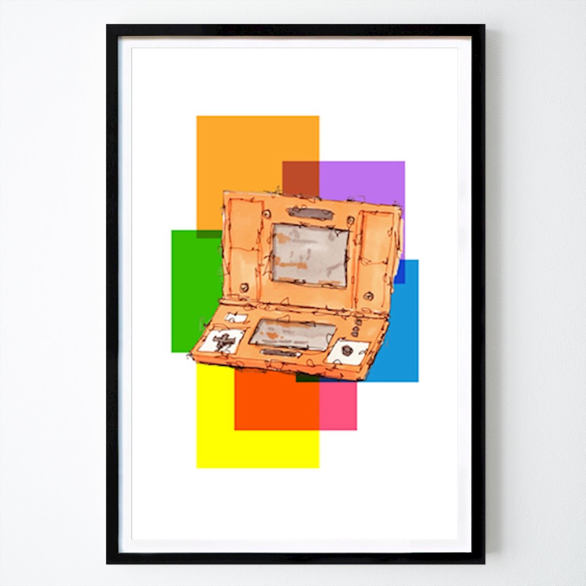 Pop Art Poster: Das Spiel geht weiter von Anders Borgenhag Holmqvist