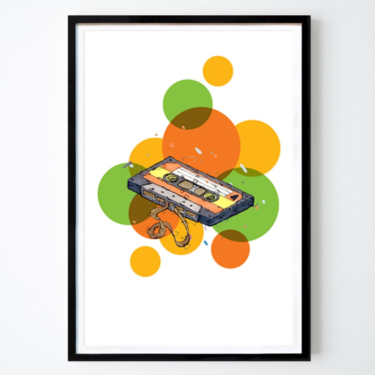 Pop Art Poster: Mixtape Vibes by Anders Borgenhag Holmqvist