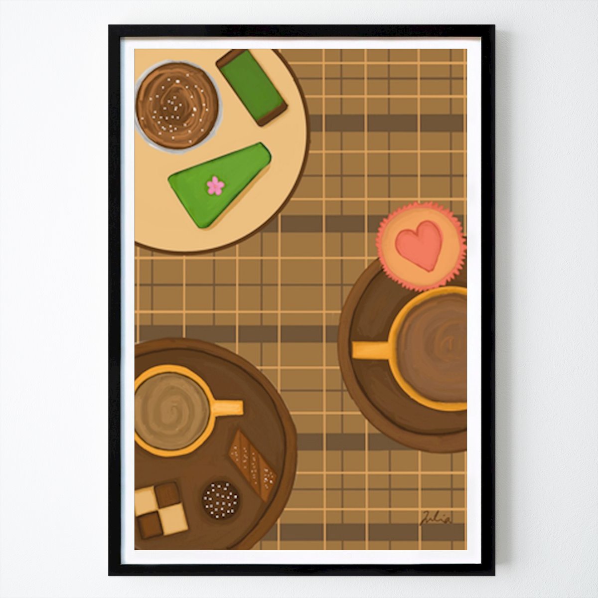 Kitchen Poster: Late snacks by Julia Johansson