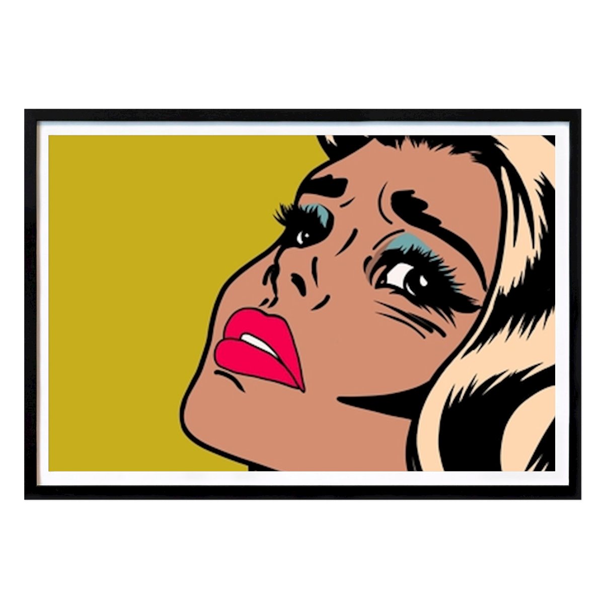 Pop Art Poster: Pop Art Elegance: A Modern Take on Classic Beauty by Trash Studio by Kari S