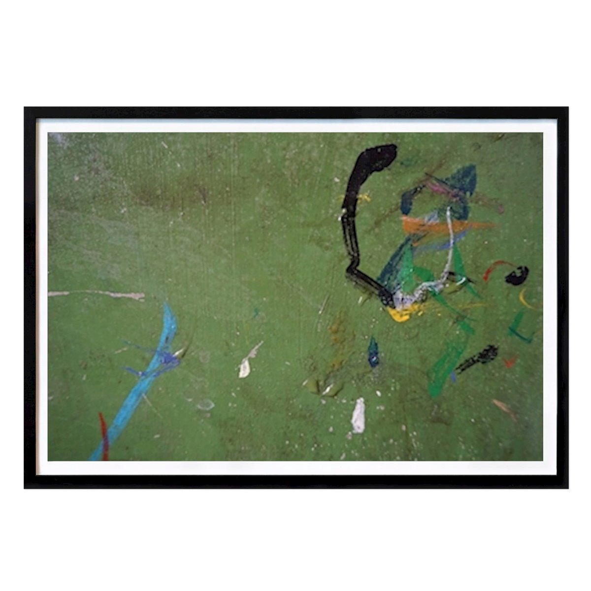 Abstract Poster: Green by Julia Kaplan