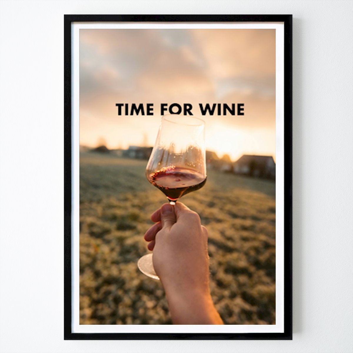 Places & Cities Poster: Time for Wine by Per Blomqvist