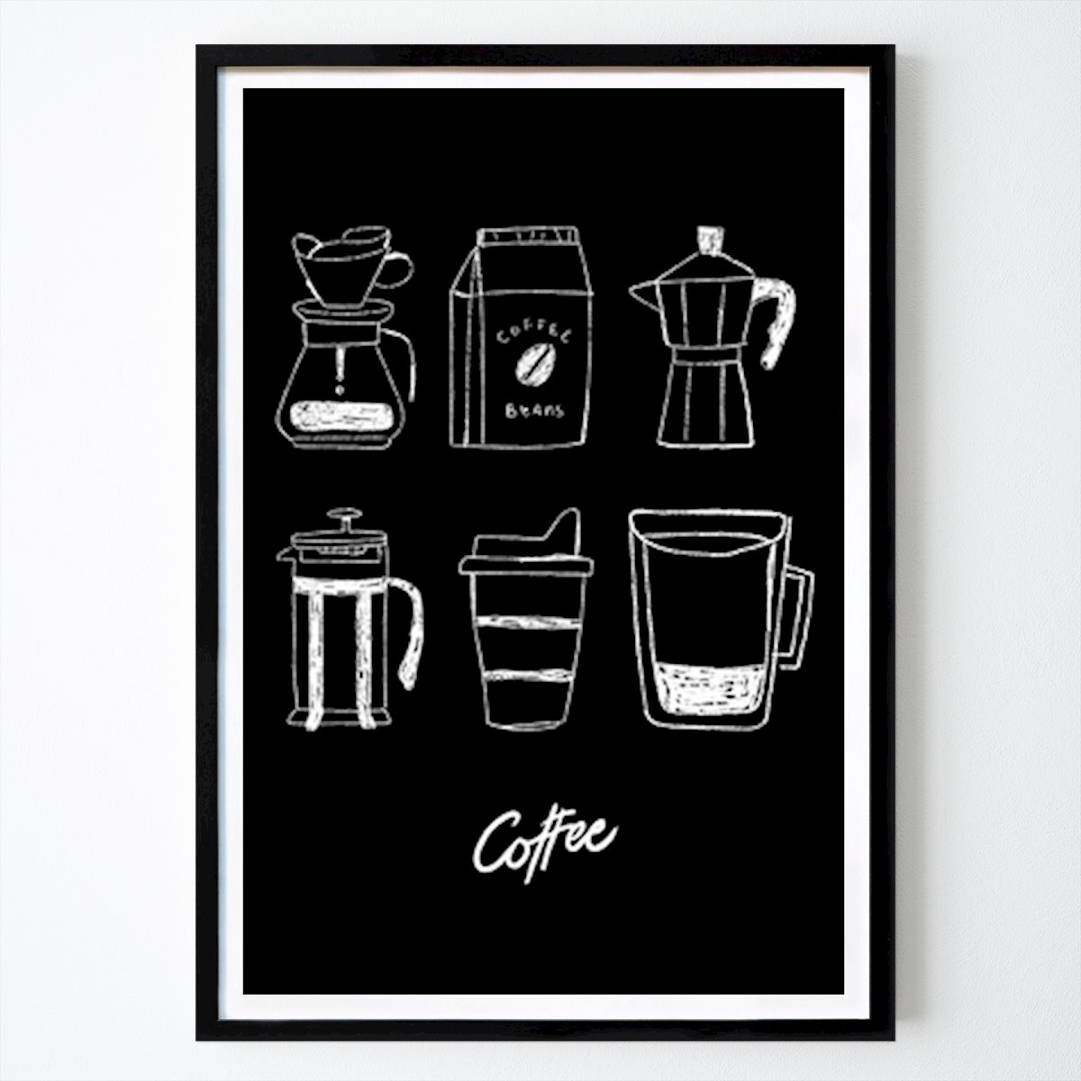 Küchen Poster: Coffee Essentials: Die Sammlung eines Brühliebhabers von Nitis