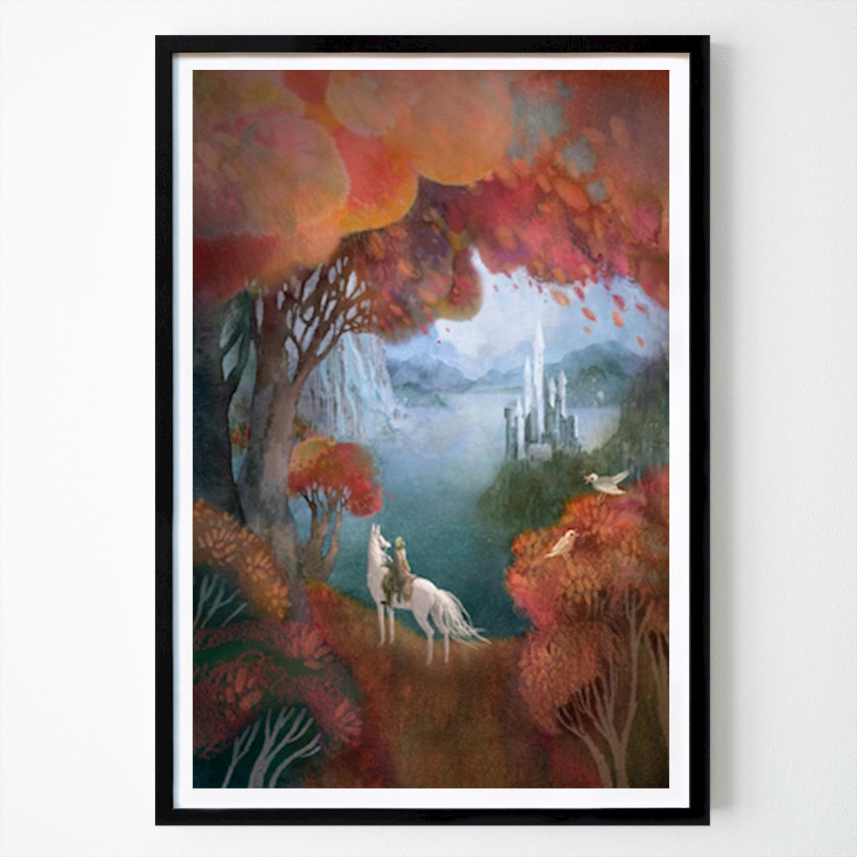 Nature Poster: Traveller and the Fairy Castle by Ulla Thynell
