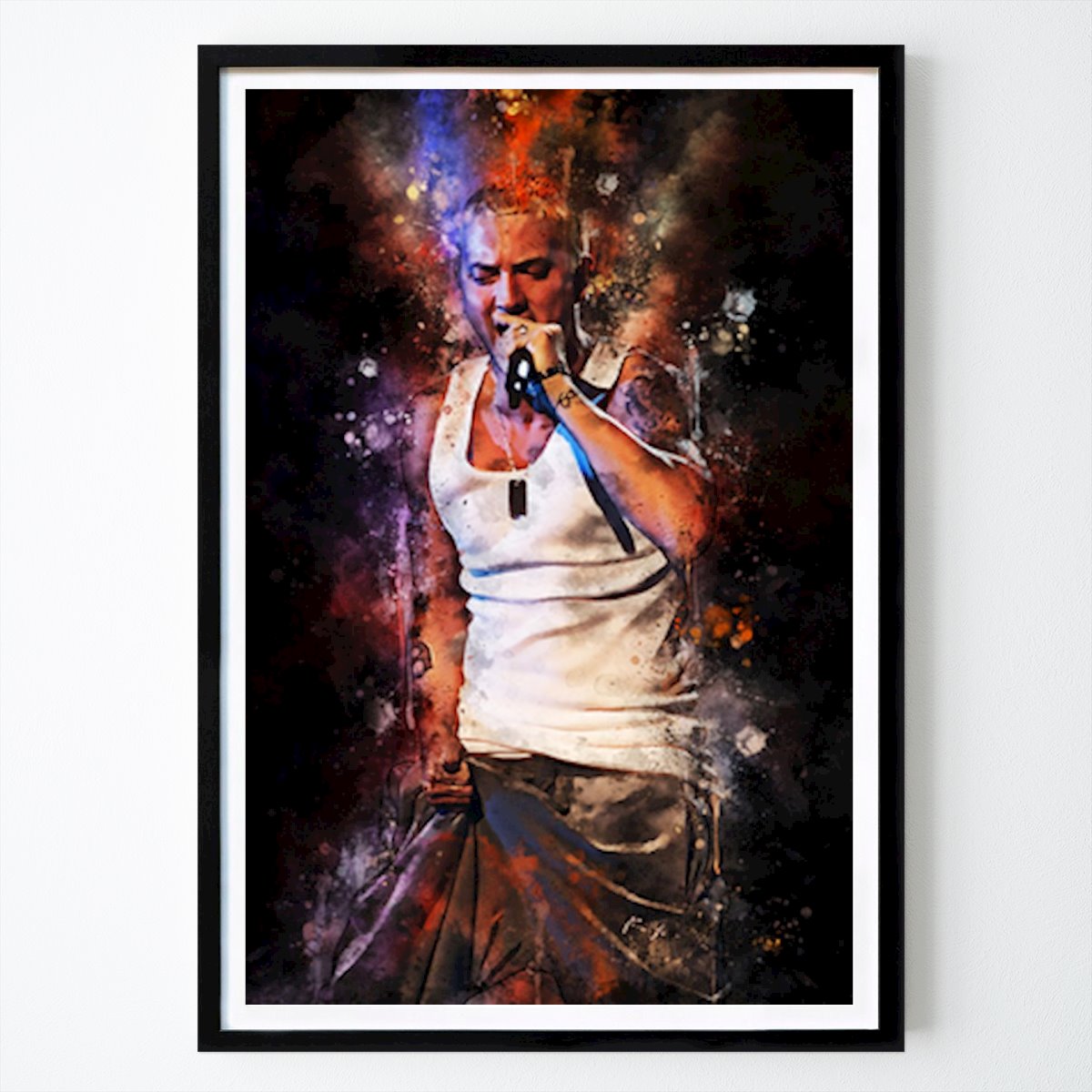Hobby Poster: Eminem målning av Sasuke 23