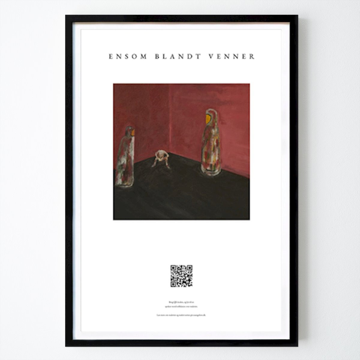 Abstrait Affiche: Solitaire entre amis - Euangelion par Euangelion