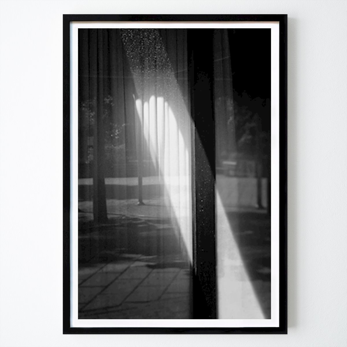 Places & Cities Poster: Sun beam by Nina Balknäs