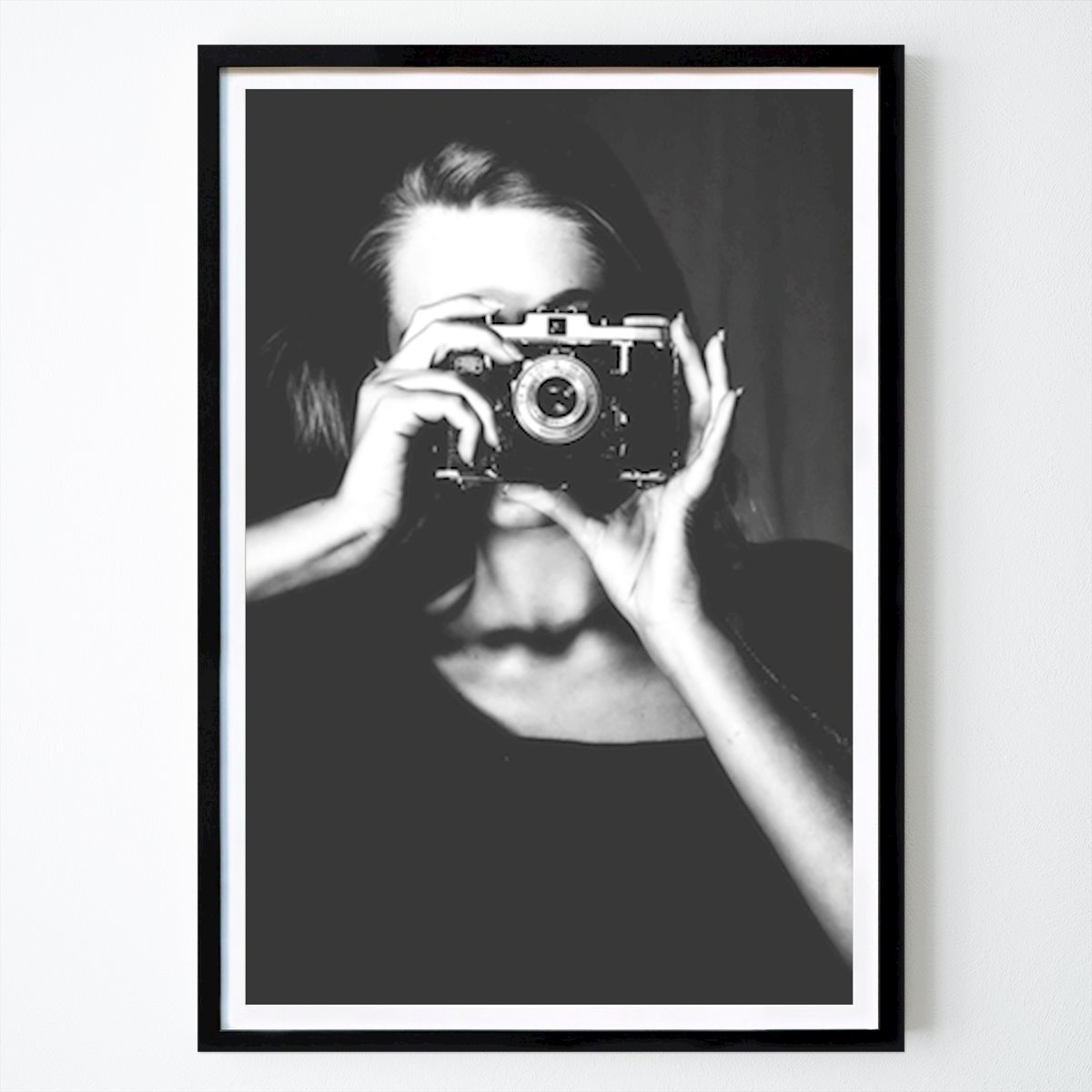 Noir et Blanc Affiche: Abies l par John Rosencranz