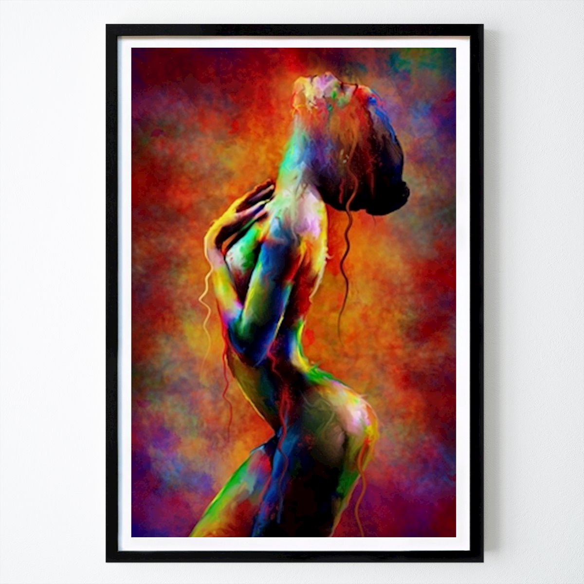 Abstrato Poster: O Espectro Interior de Muhamad Suryanto