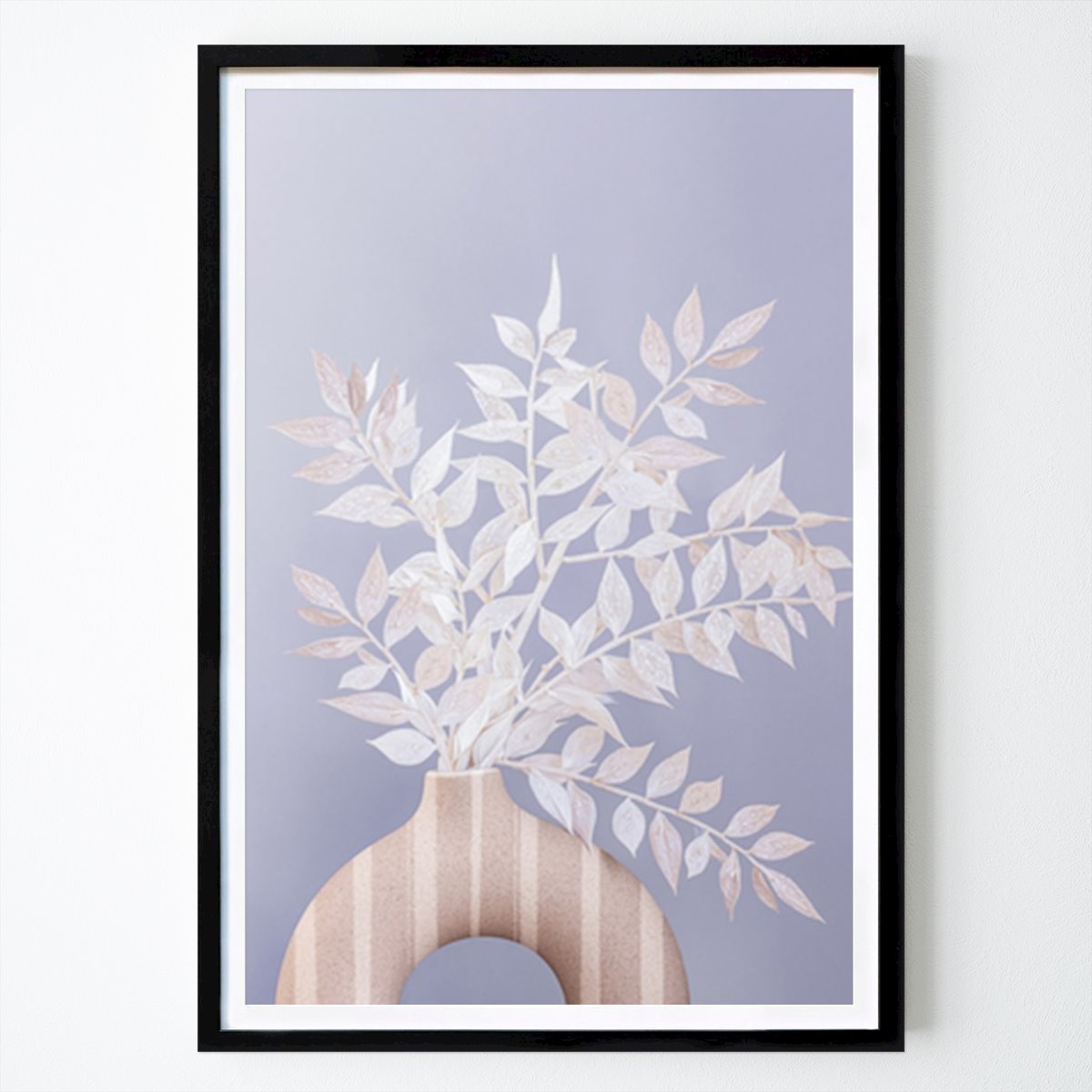 Botanical Poster: Whimsical Elegance: A Minimalist Floral Arrangement by Kathrin Pienaar