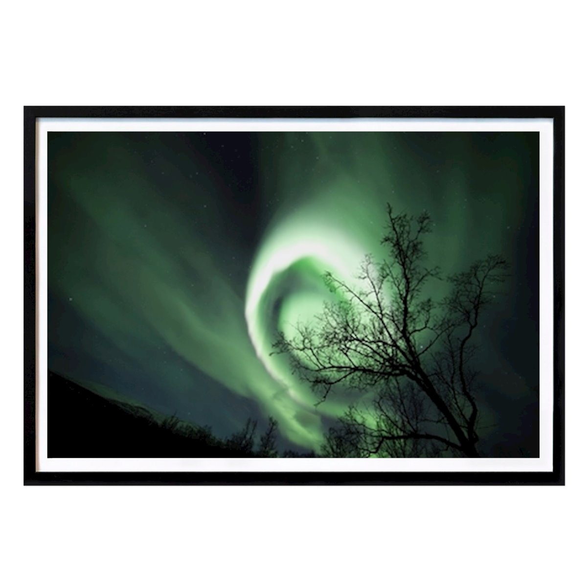 Nature Poster: Norrsken Tornehamn by Sofia nydahl