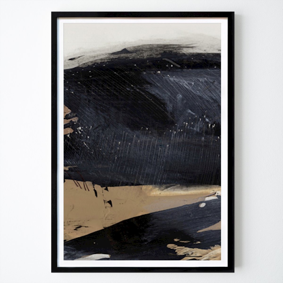 Abstract Poster: Abstract Horizons: A Journey Through Texture and Color by Dan Hobday