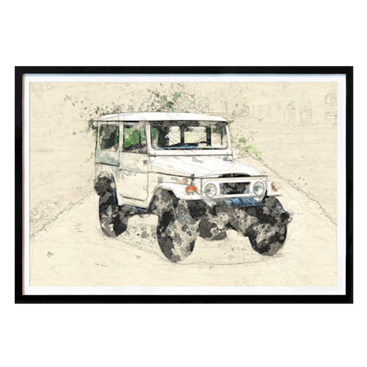 Arte Poster: de Lembayung senja studio [Vintage Poster]