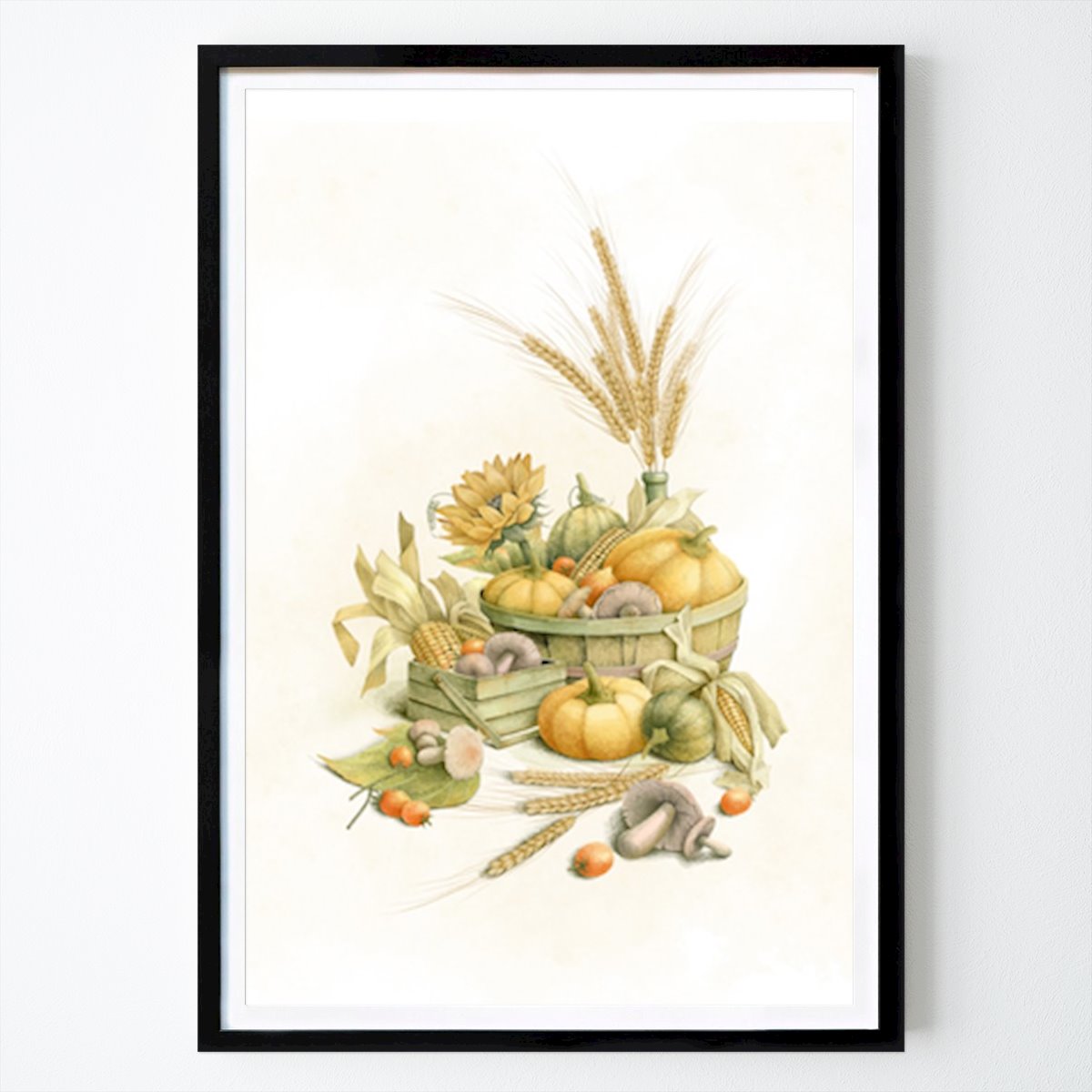 Fiori & Piante Poster: Natura morta del raccolto autunnale: una celebrazione della generosità della natura di Xuan Thai