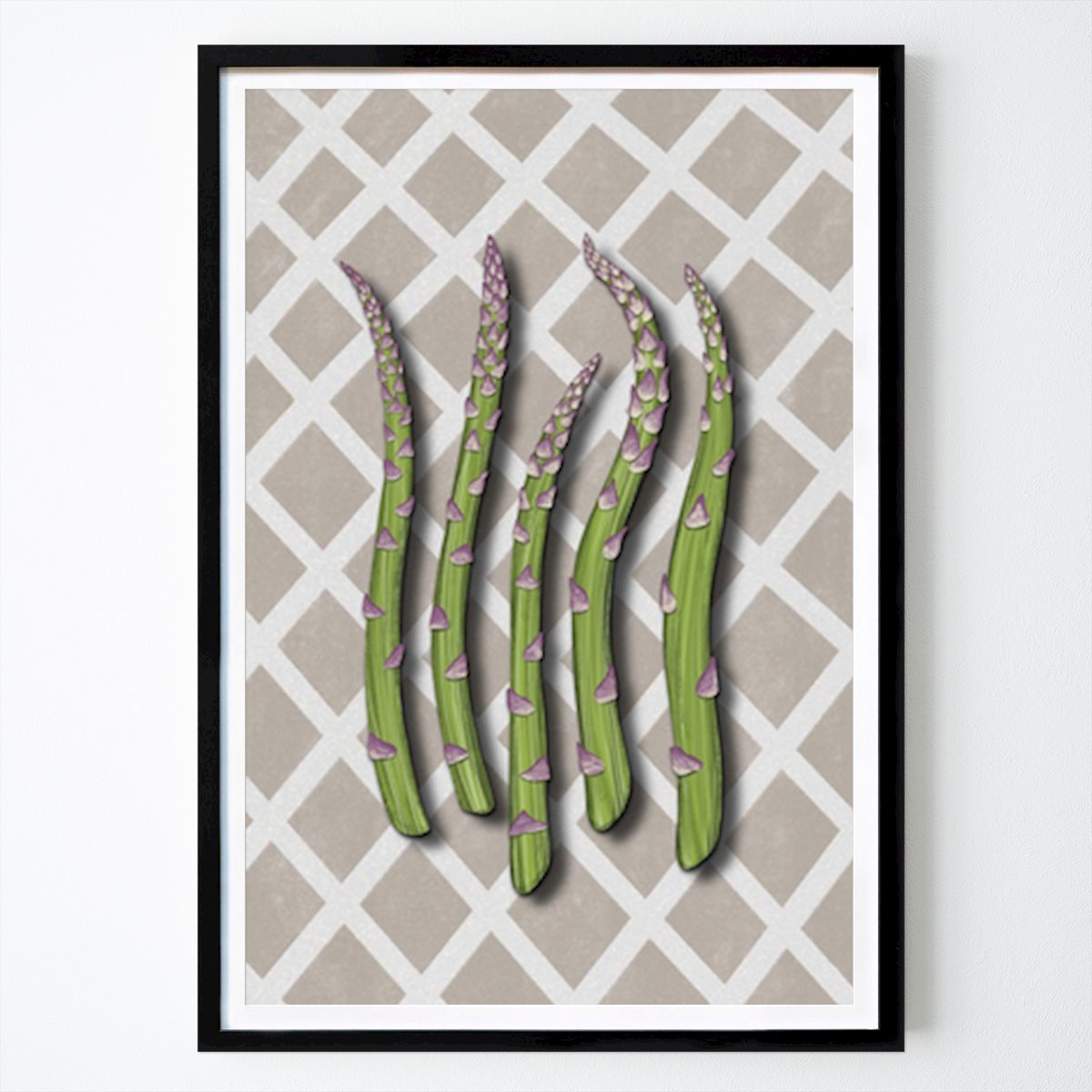 Flores & Plantas Póster: Vegetación caprichosa: Un diseño botánico lúdico de EMELIEmaria