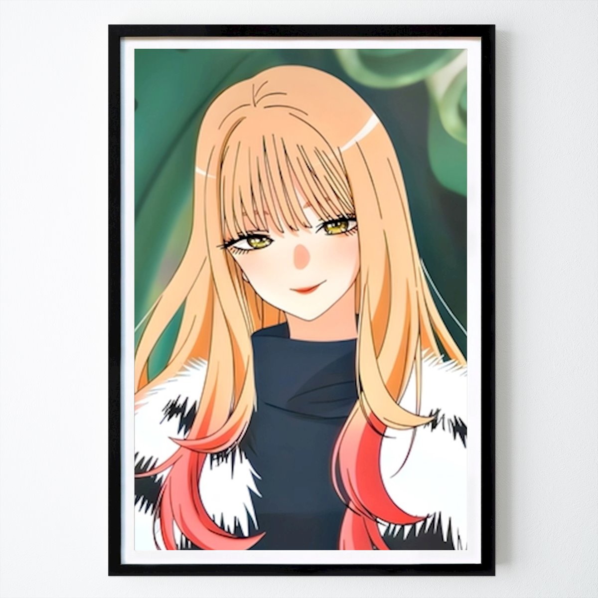 Abstract Poster: Girl cute in japan by JOUNATAN