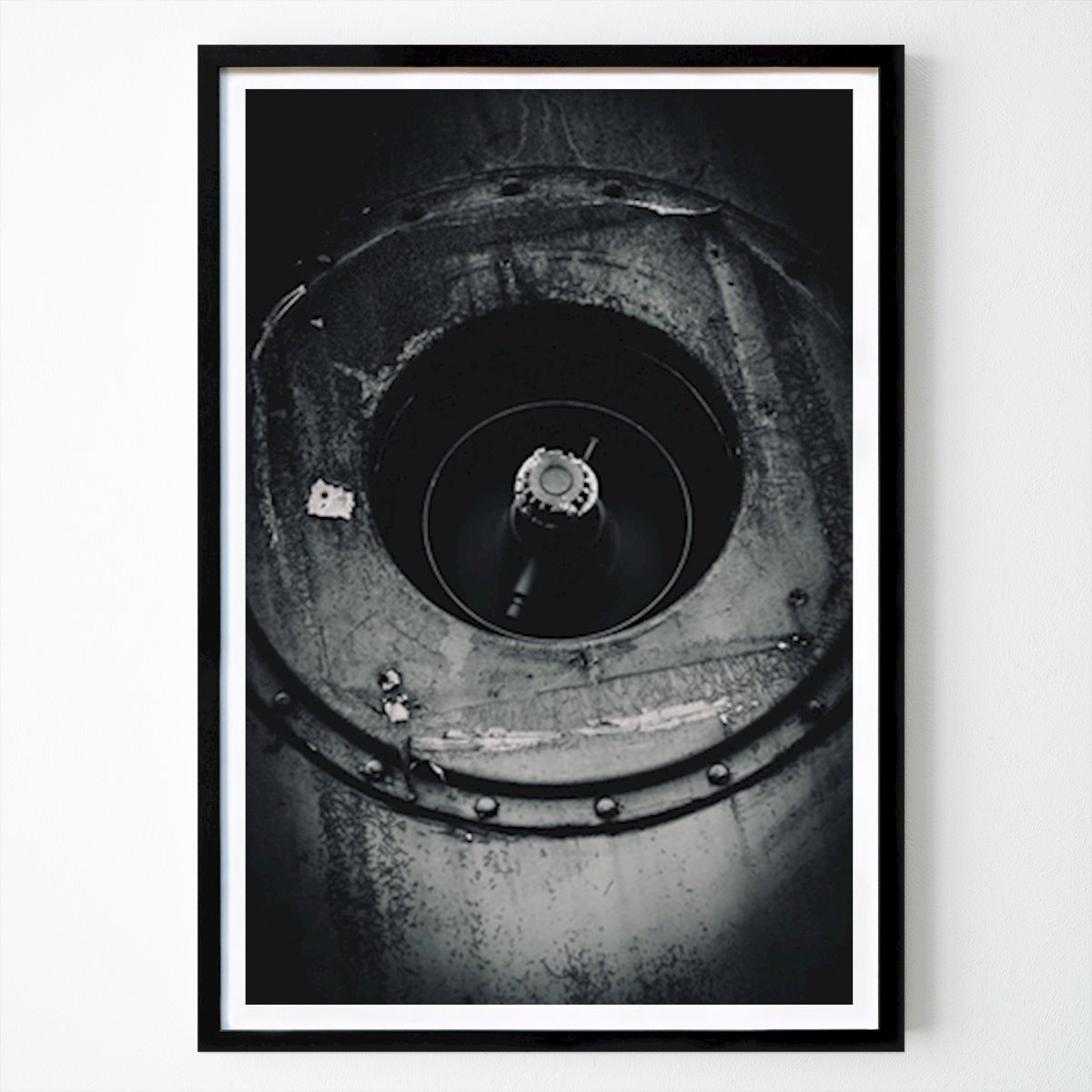 People & Portrait Poster: Industrial Elegance: The Beauty of Machinery by Vesa-Antti Puumalainen