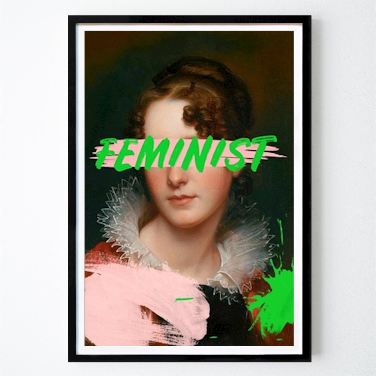 Animals Poster: Reimagining Feminism: A Modern Take on Classic Portraiture by Grace Digital Art Co