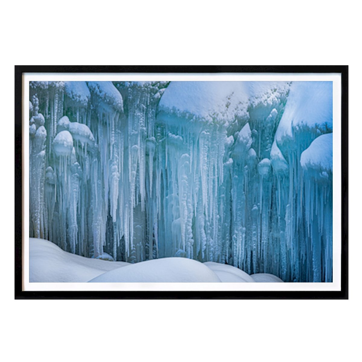 Nature Poster: Nature's Ice Sculpture by Bengt Hallmans