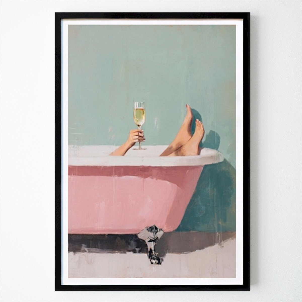 Byer & Steder Plakat: Chic Serenity: En skål for avslapning av Gypsy Galleria