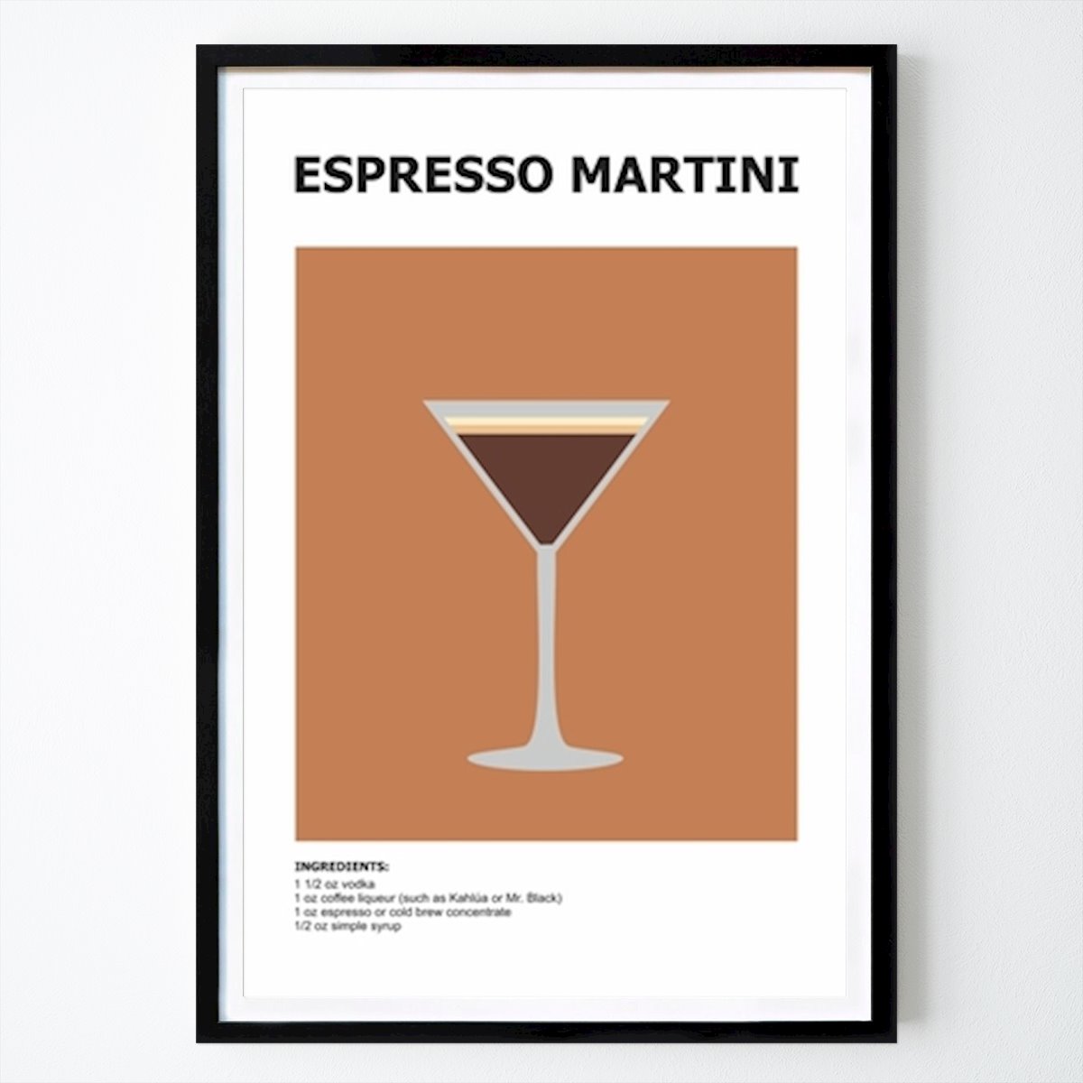 Cucine Poster: Espresso Martini: la miscela perfetta tra caffè e cocktail di Ratna Mutia Dewi
