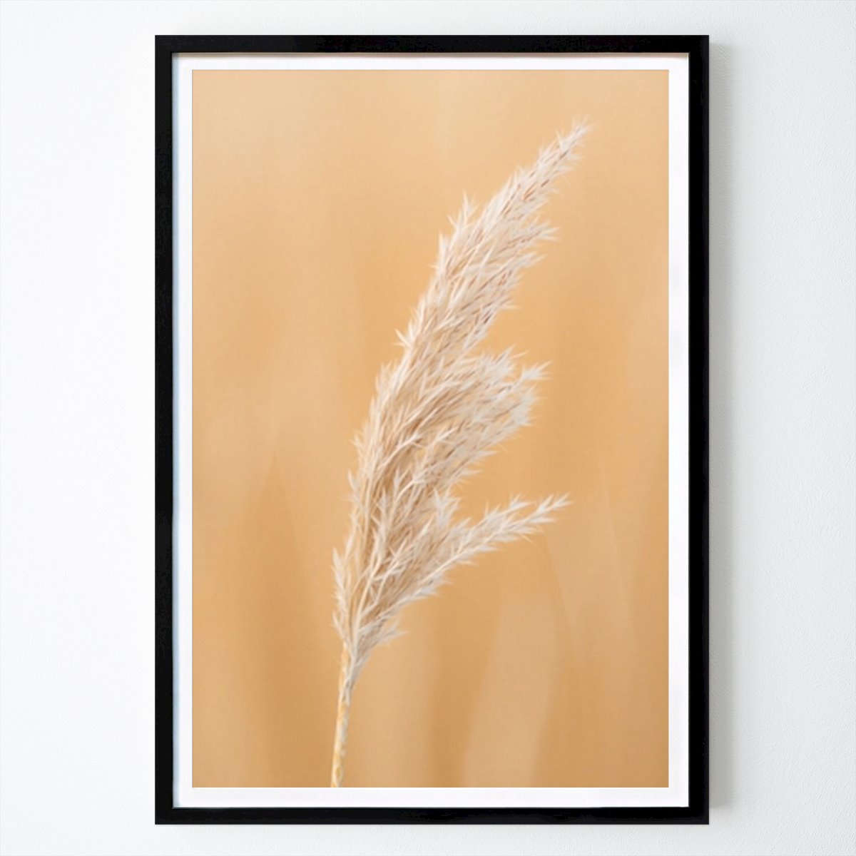 Blumen & Pflanzen Poster: Siluet Pampas Emas von GALERI03