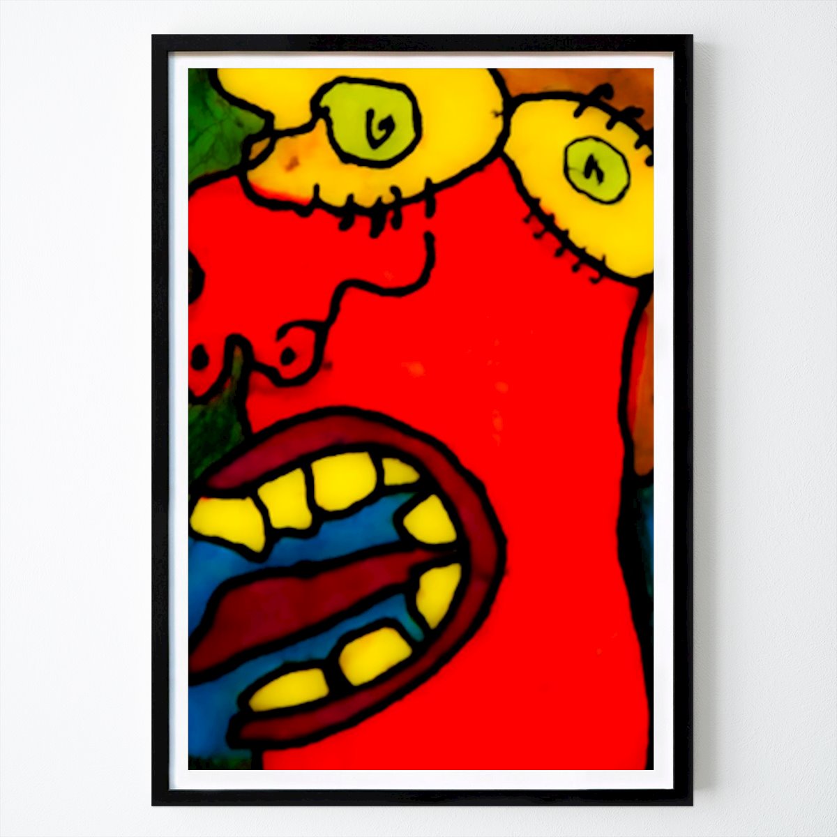 Hobby Poster: Surrealistisk expressionism: Ett färgstarkt utbrott av Fredrick Nystrand