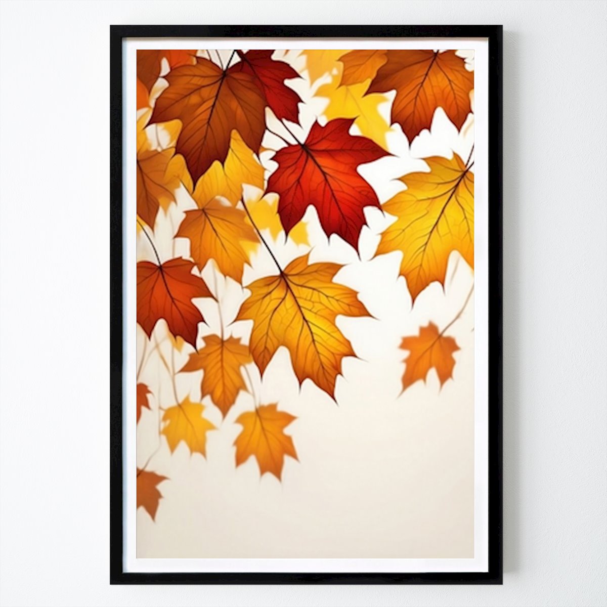 Botanisk Poster: Höstlönnsymfoni av GALERI05