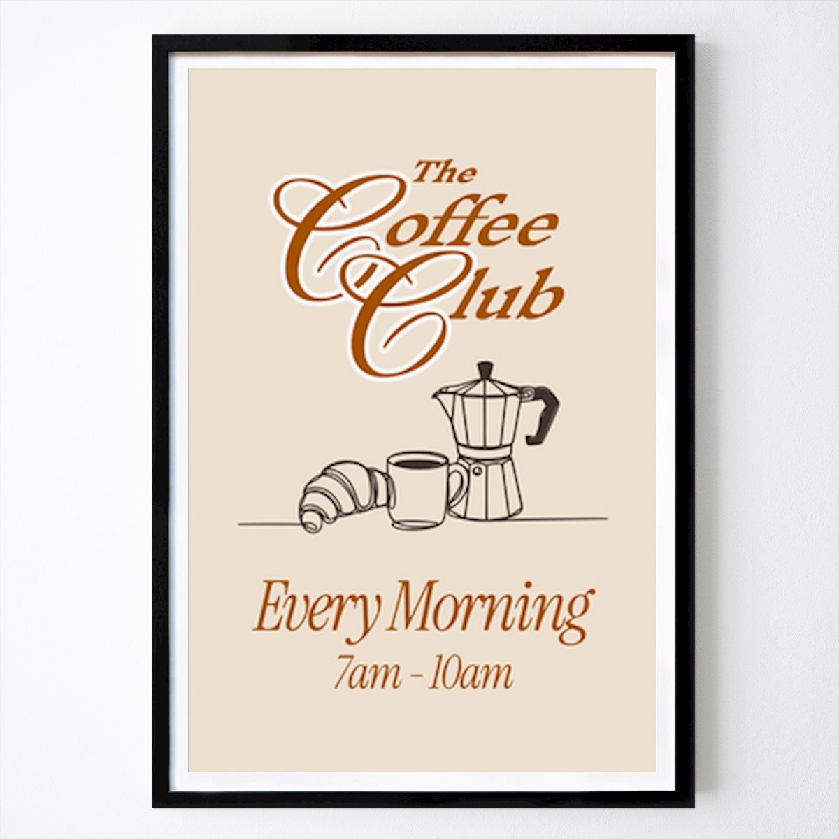 Kuchnie Plakat: Klub Kawowy autorstwa Jemi ariyanto