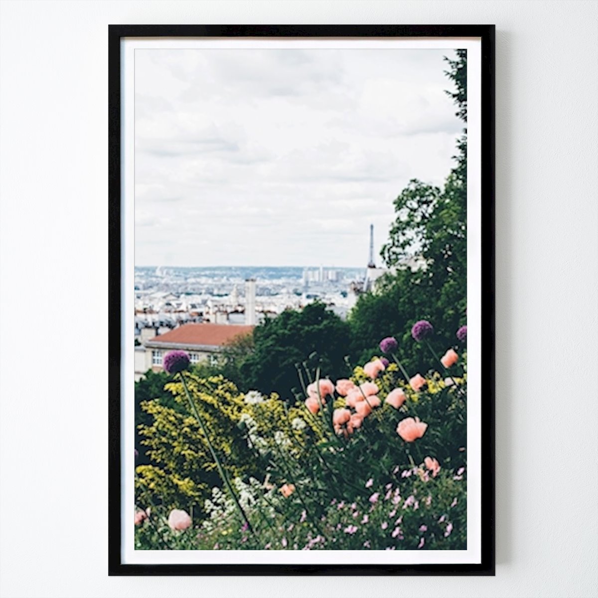 Botanisk Poster: Eiffeltornet, Paris av Charlotta Lingwall