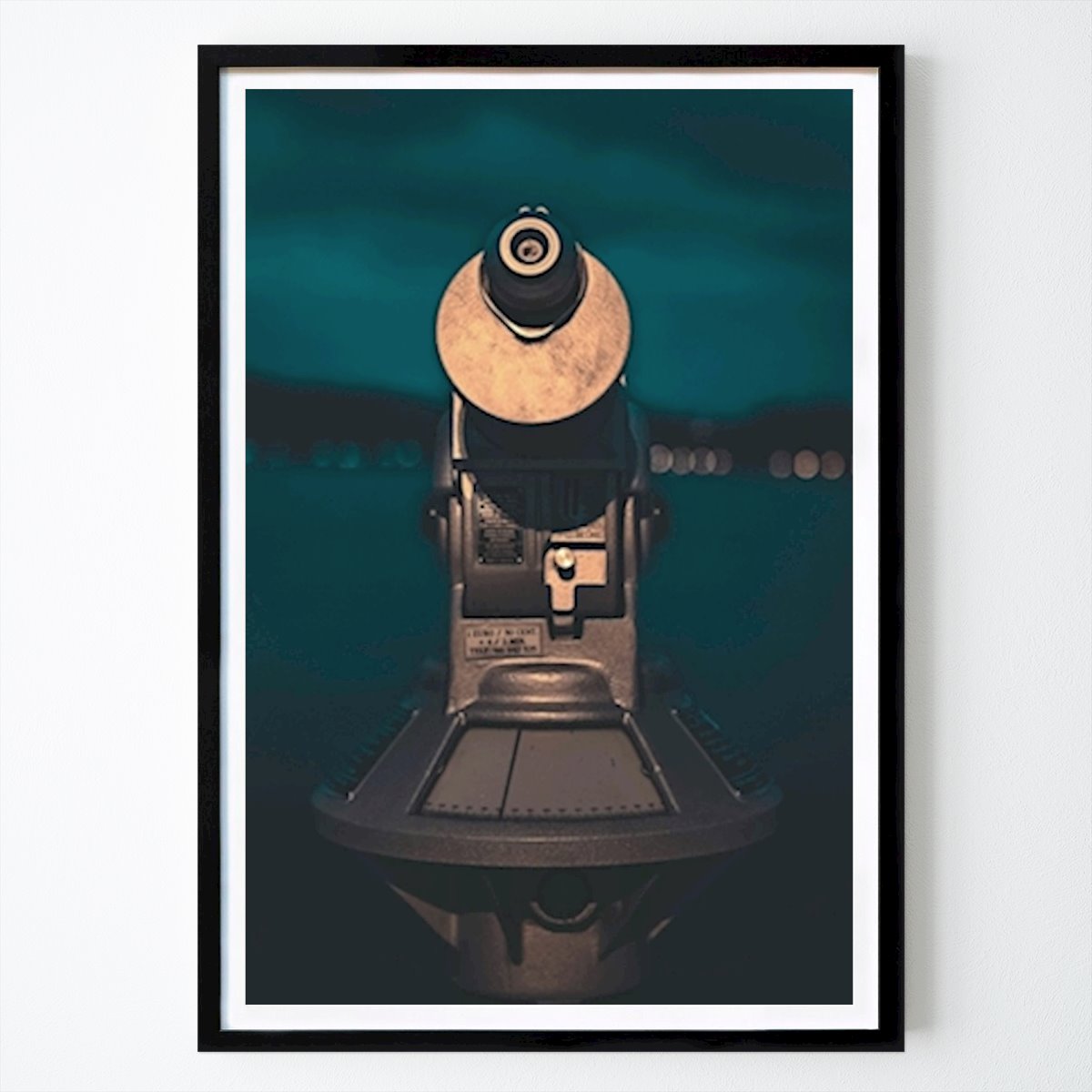 Places & Cities Poster: Scope on by Nelson Carmo