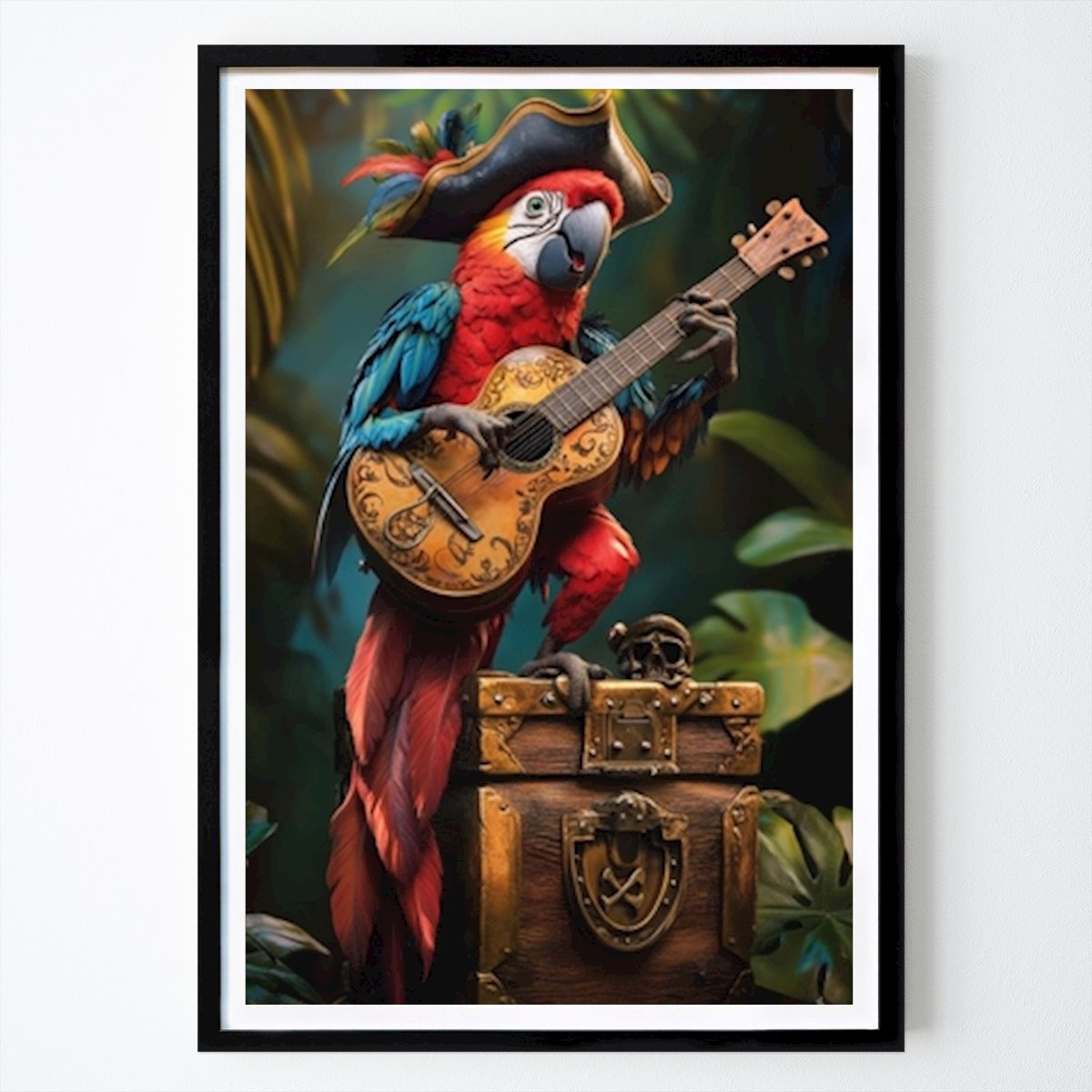 Musique Affiche: Sérénade du Perroquet Pirate : Une aventure musicale colorée par Michael Hydro