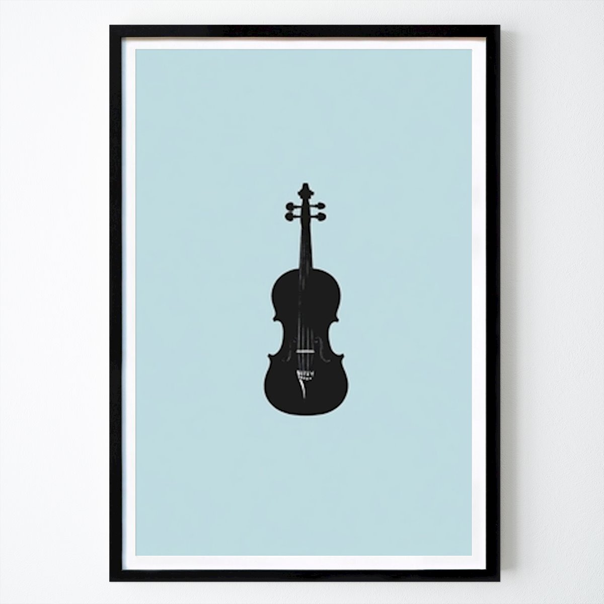 Loisirs Affiche: L’élégance dans le silence : l’art du violon par Z String