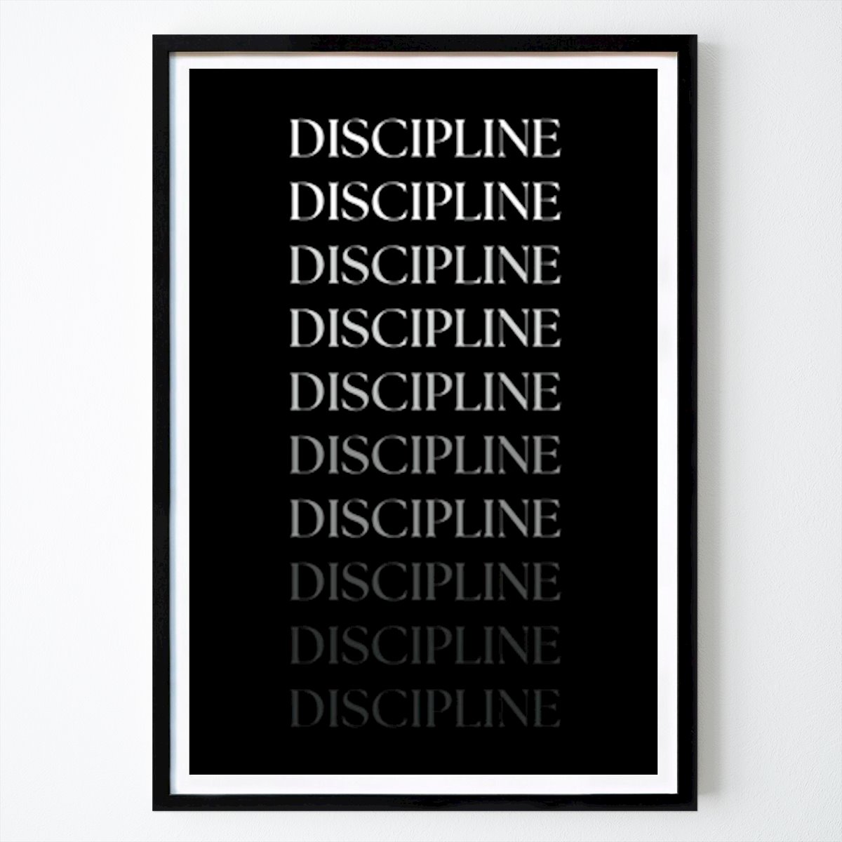 Lifestyle Poster: Reflexionen der Disziplin: Ein visuelles Mantra von YOGA PRASETYA