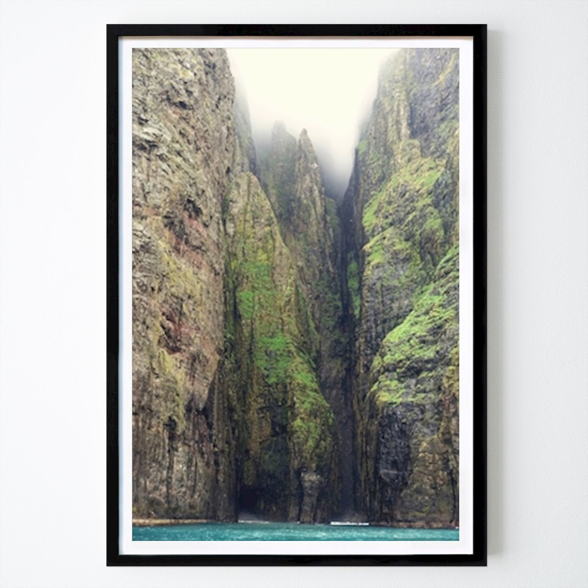 Nature Poster: Coast Of Faroe Island by Peppi Suoverinaho