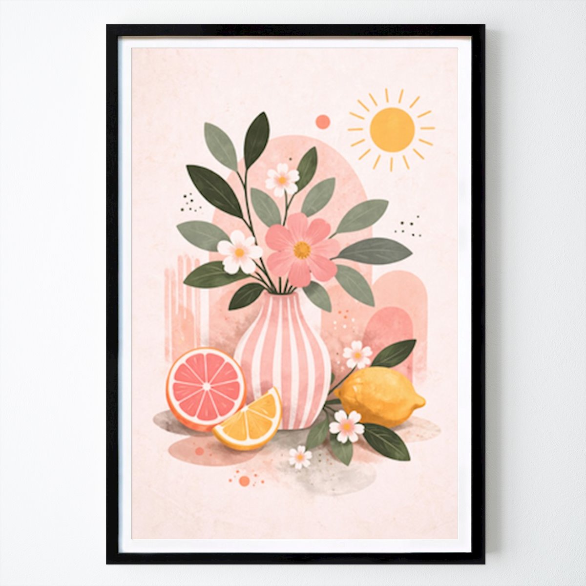 Kukat & Kasvit Juliste: Kesän raikkaus tekijänä PurePrint Studio