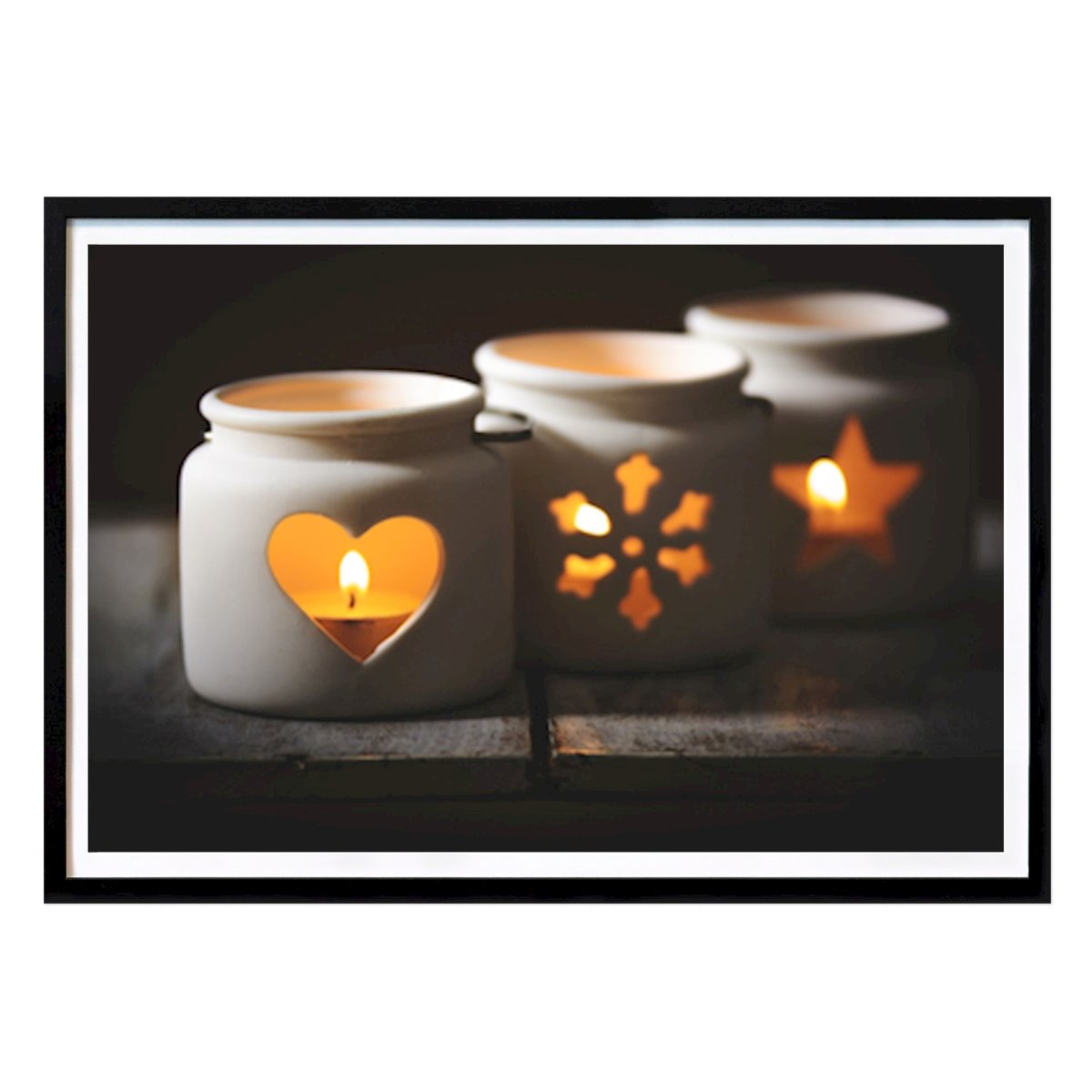 People & Portrait Poster: Cozy Candlelight by Catalin G. Tudor