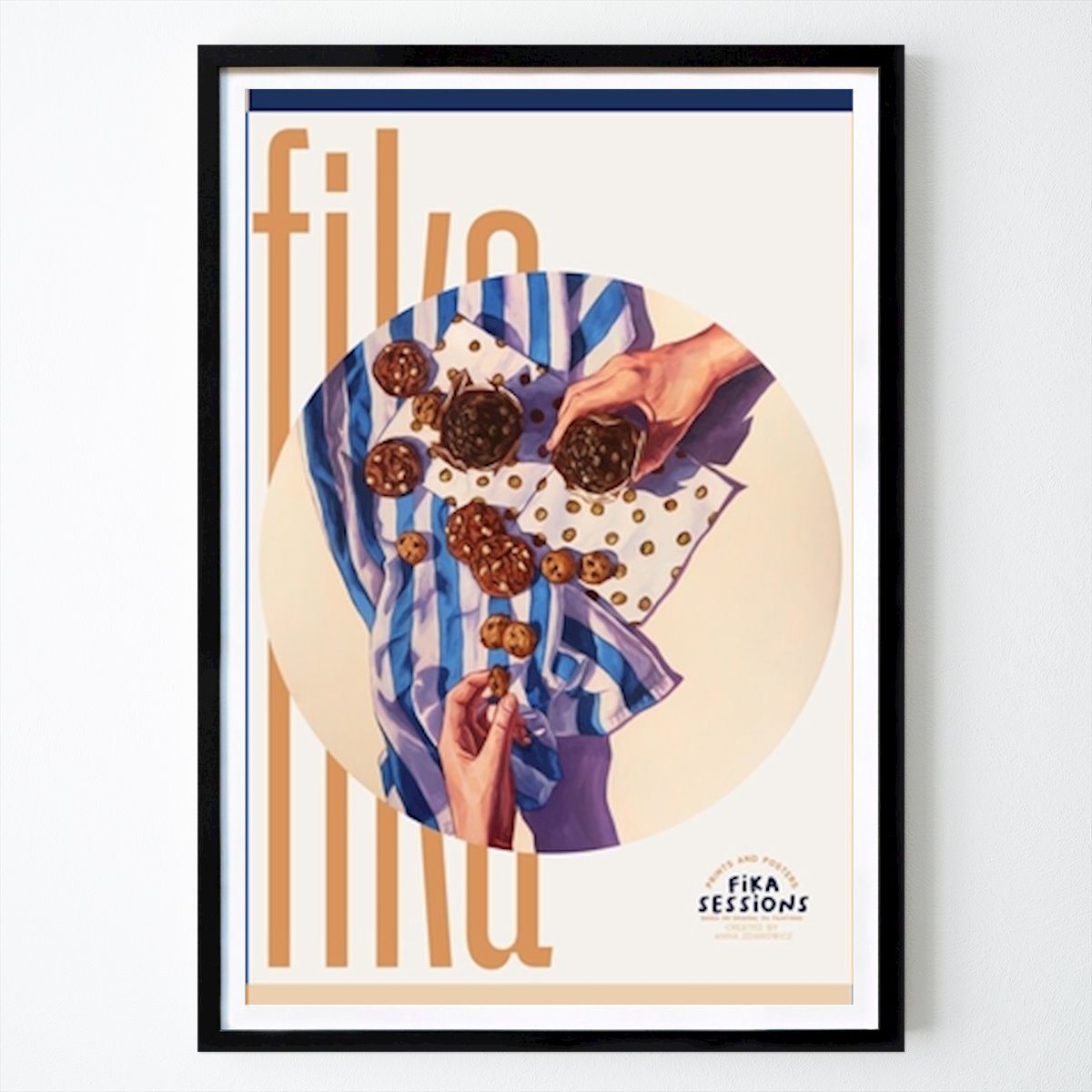Kitchen Poster: Fika Moments: A Sweet Escape by Anna Zdanowicz